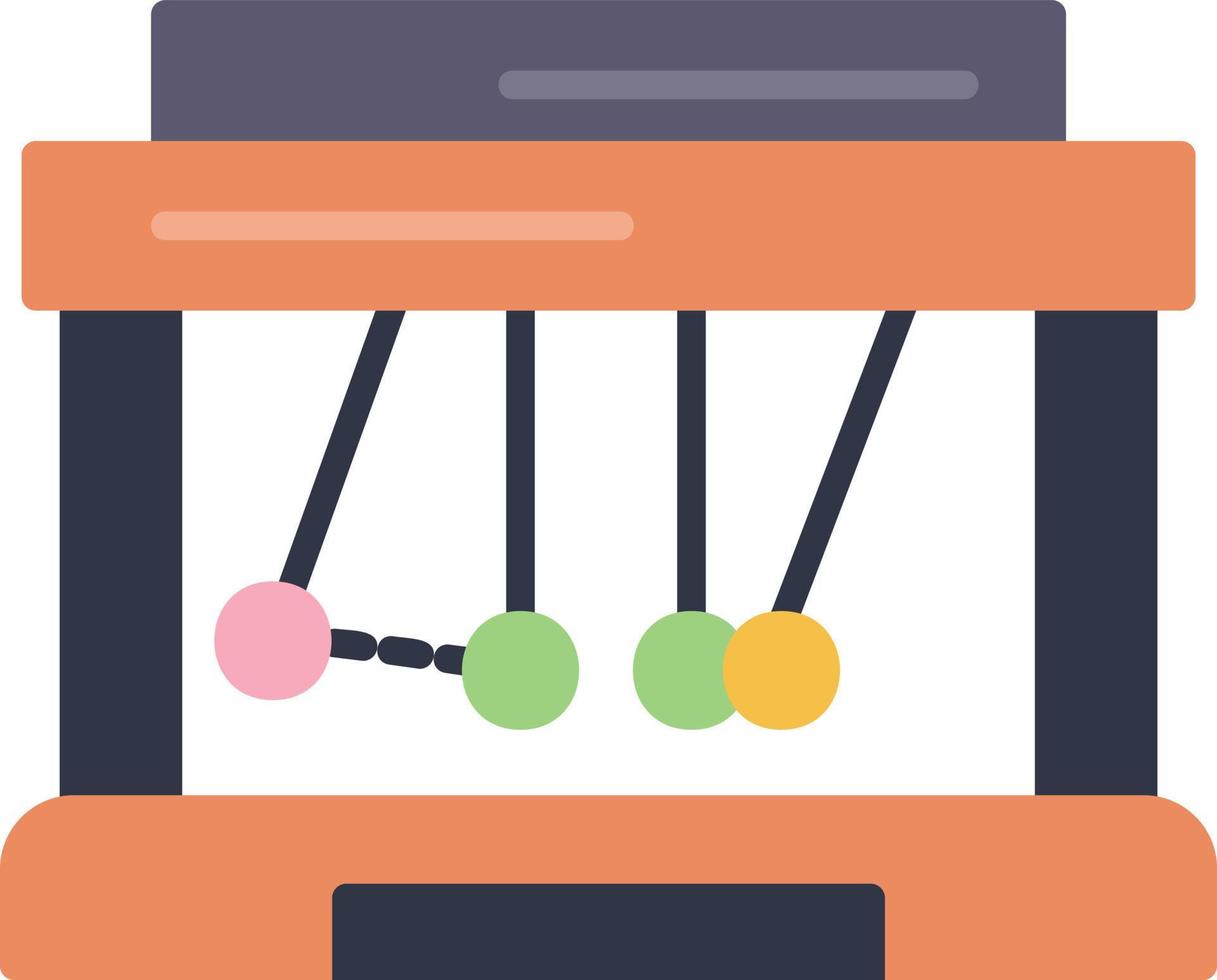 Newton Cradle Creative Icon Design vector