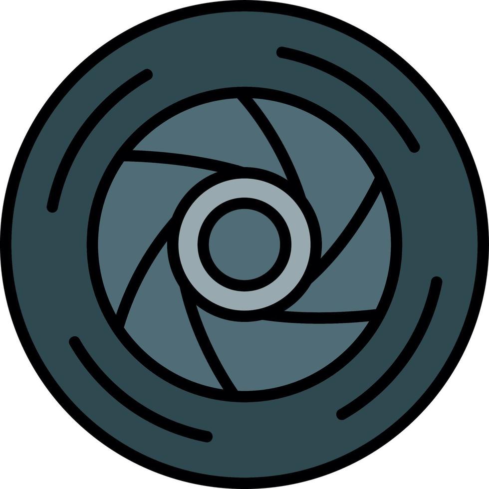 Diaphragm Creative Icon Design vector