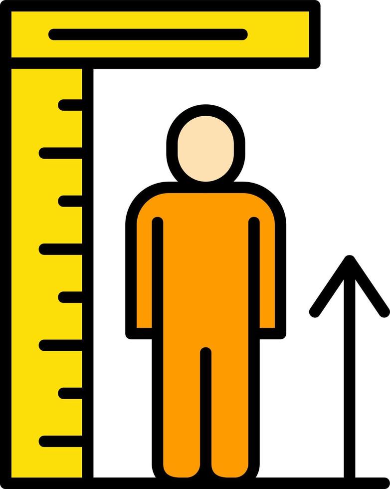 Height Creative Icon Design vector