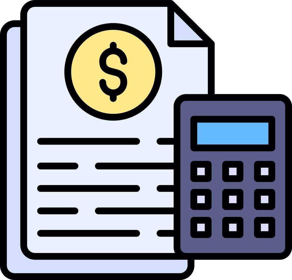 Accounting Creative Icon Design vector