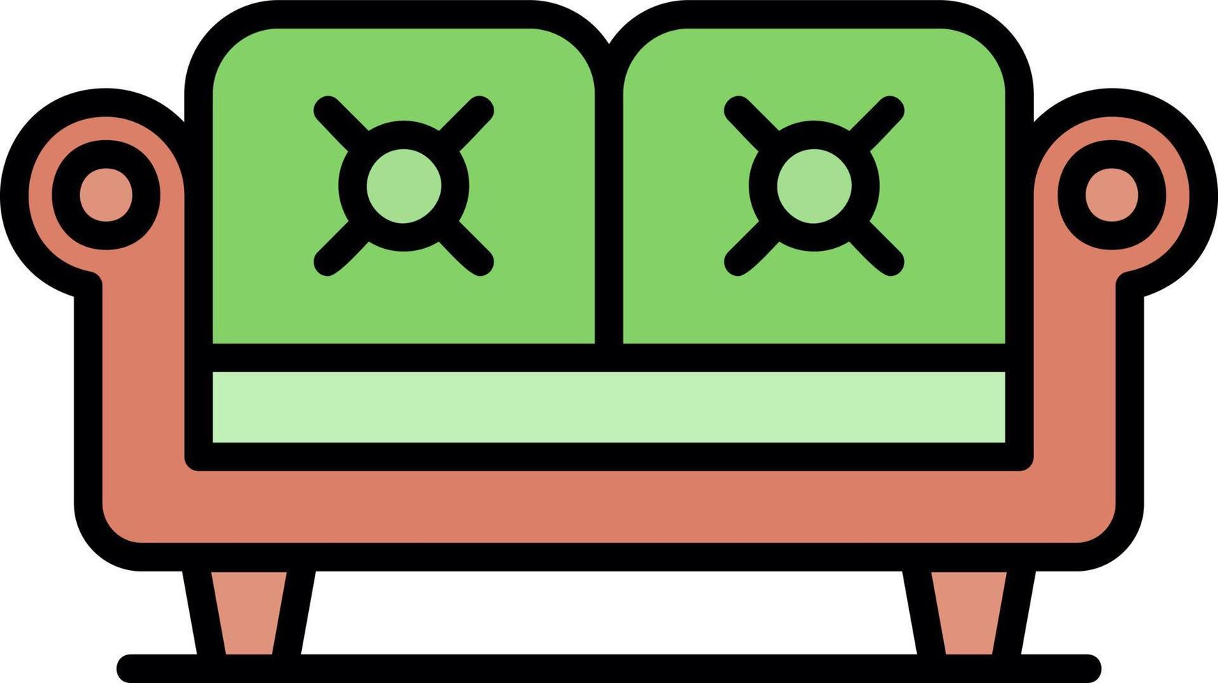 Couch Creative Icon Design vector