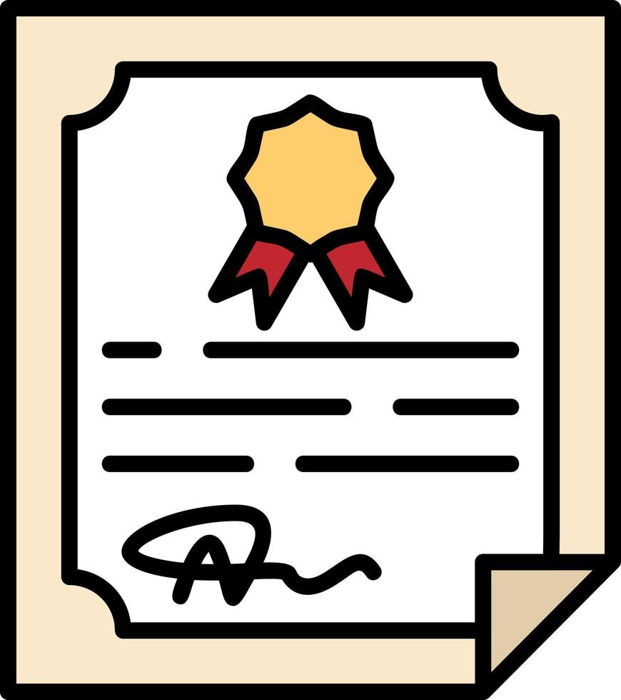 Diploma Creative Icon Design vector