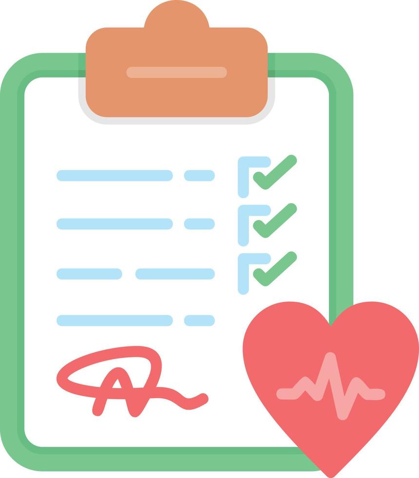 Checkup Creative Icon Design vector