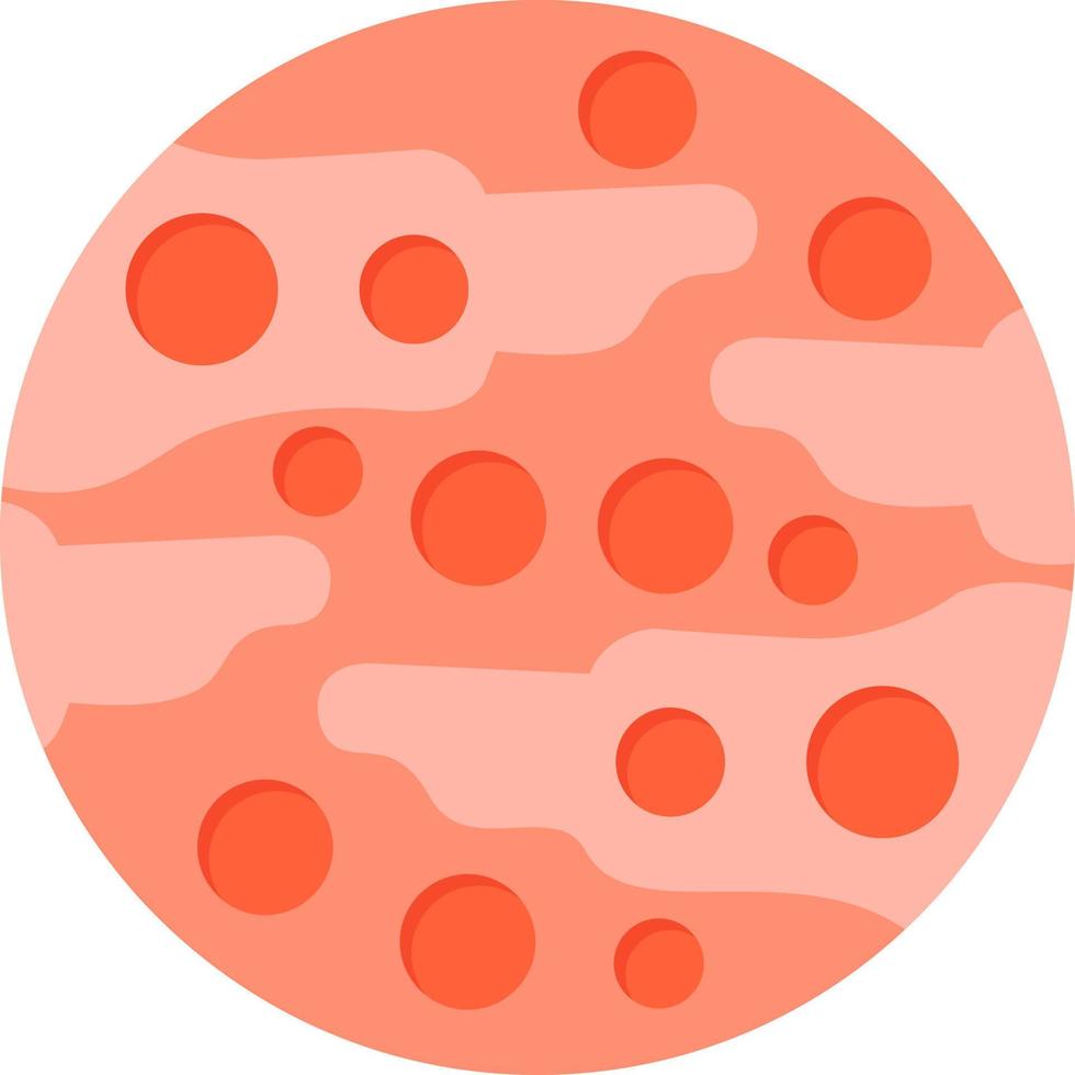 Mars Creative Icon Design vector