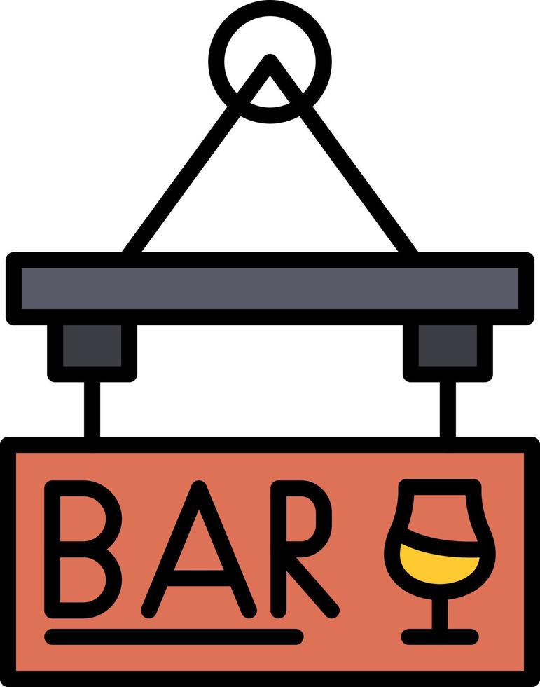 diseño creativo del icono del tablero de la muestra de la barra vector