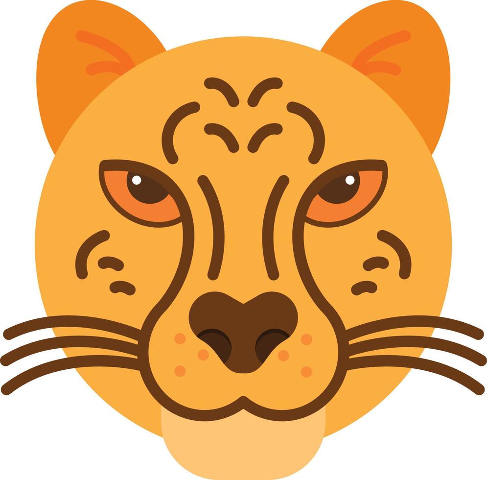 Cheetah Creative Icon Design vector