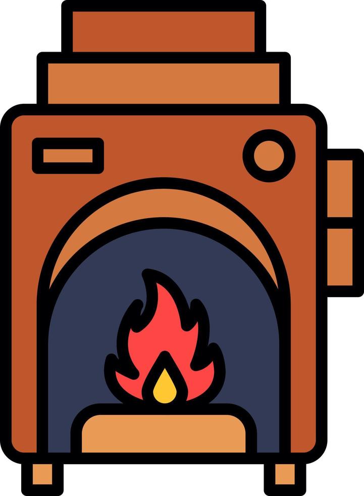 diseño de icono creativo de horno vector