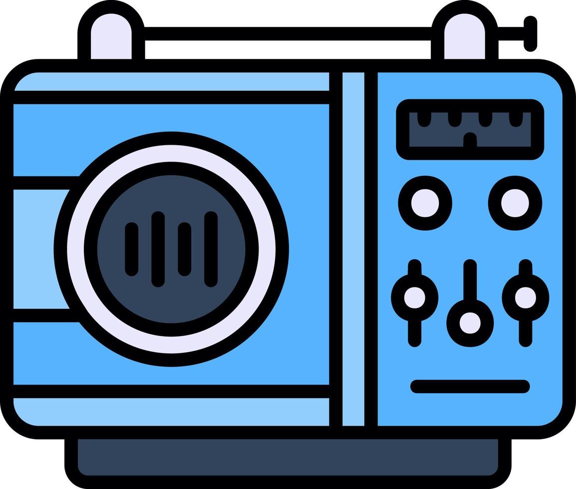 diseño de icono creativo de radio vector