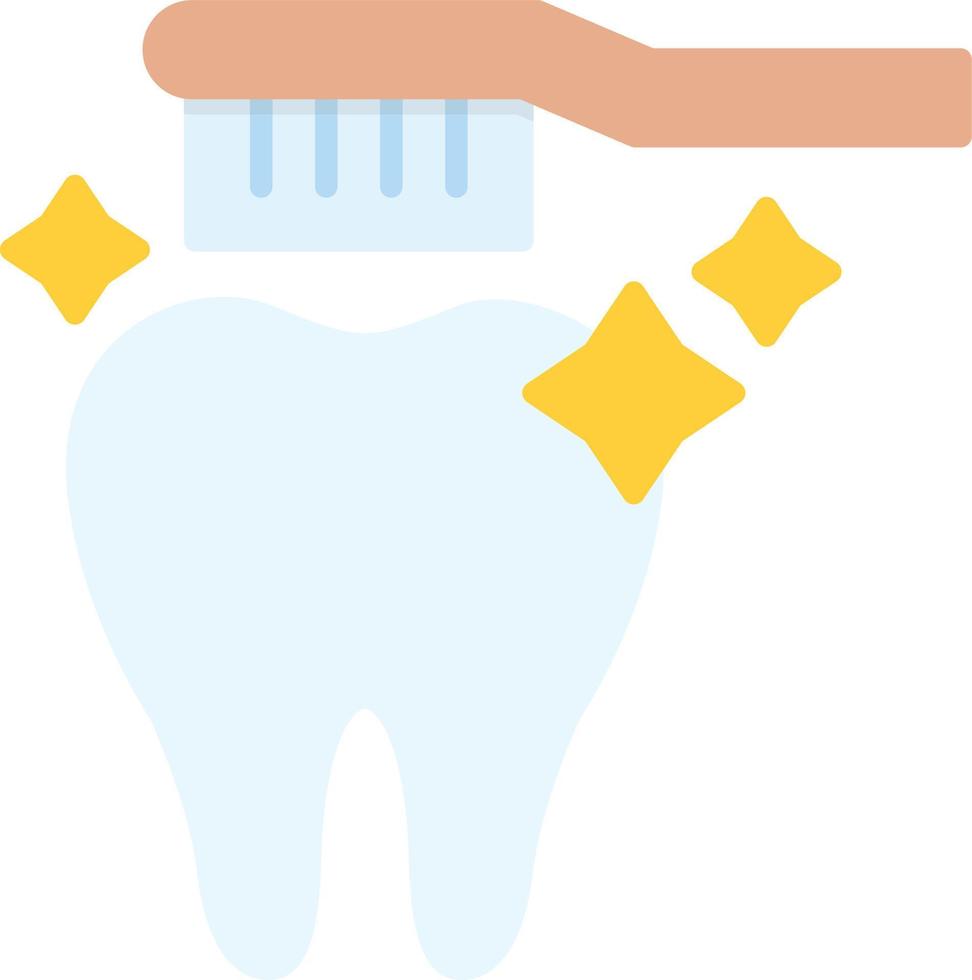 diseño de icono creativo de cepillo de dientes vector
