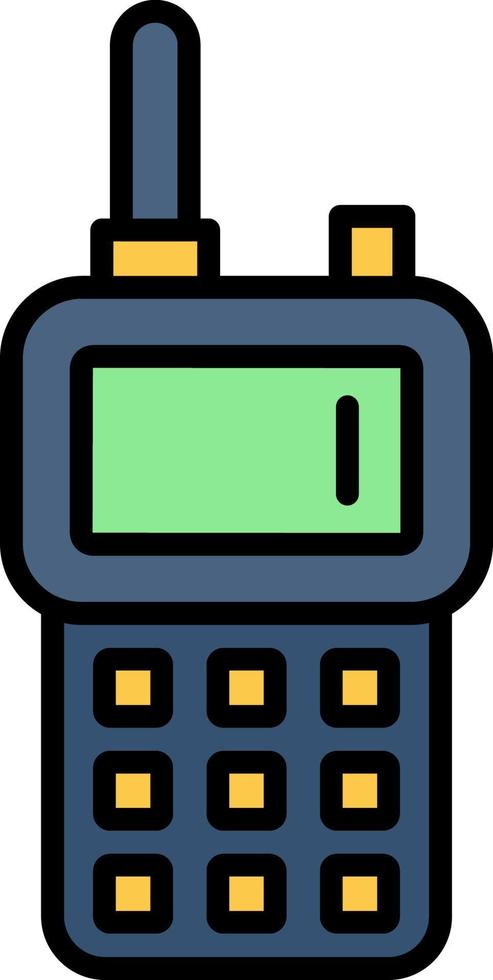 Walkie Talkies Creative Icon Design vector