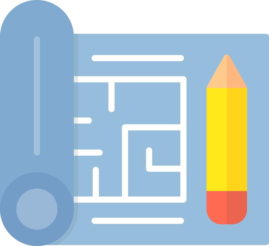 Floor Plan Creative Icon Design vector