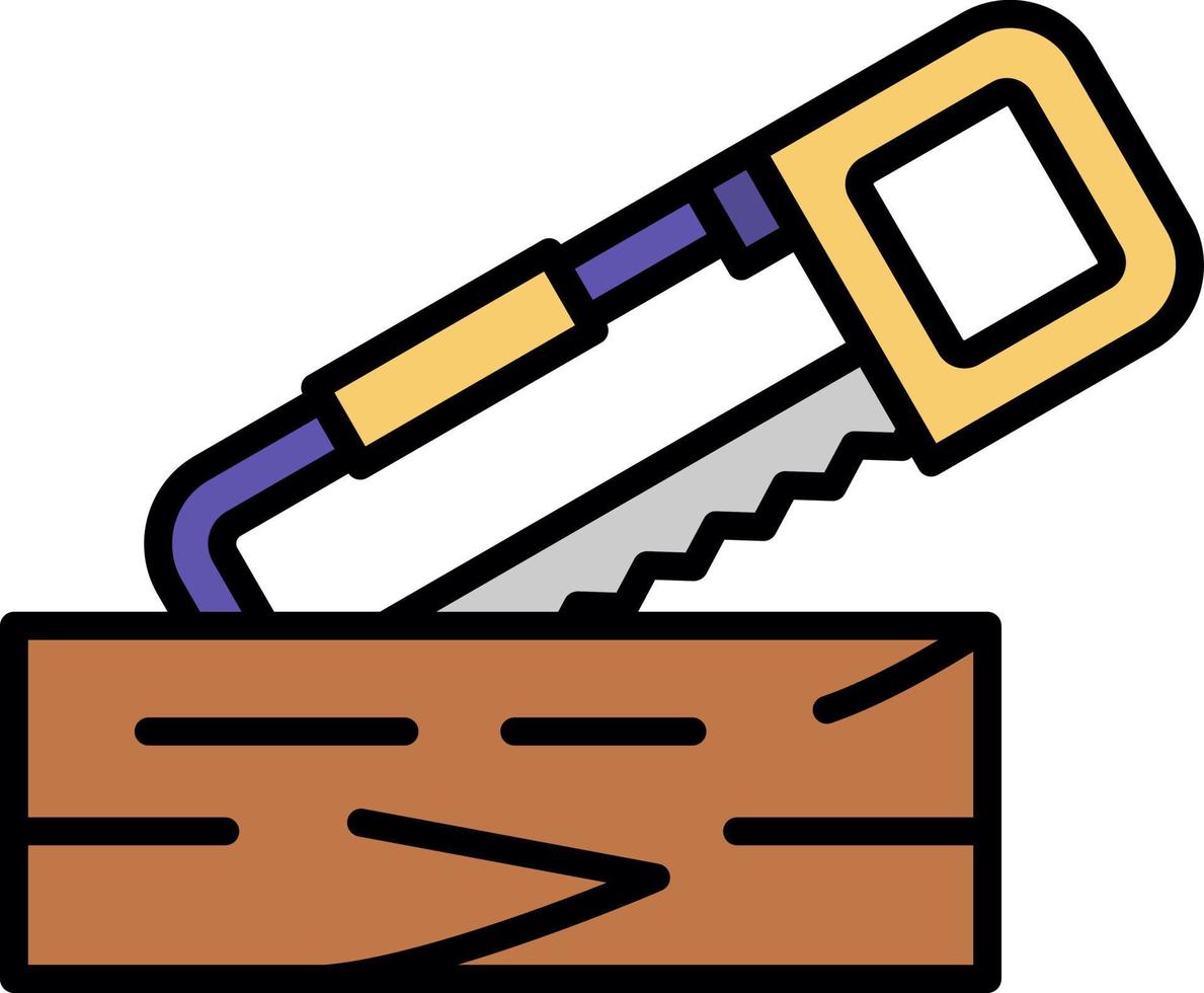 Woodworking Creative Icon Design vector
