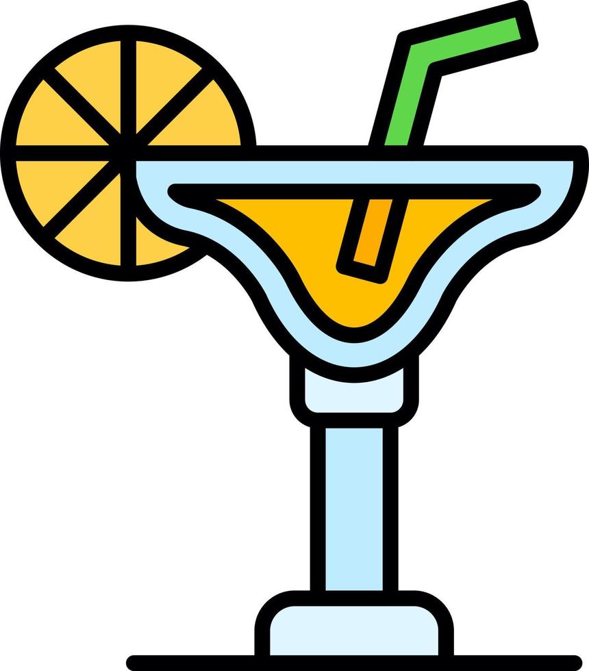 Cocktail Creative Icon Design vector