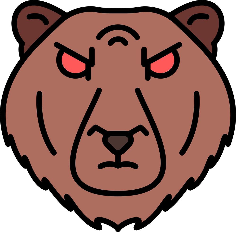 Polar Bear Creative Icon Design vector