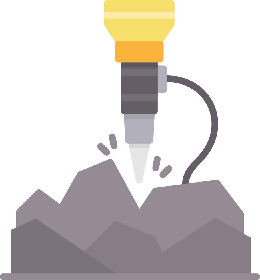 Mining Creative Icon Design vector