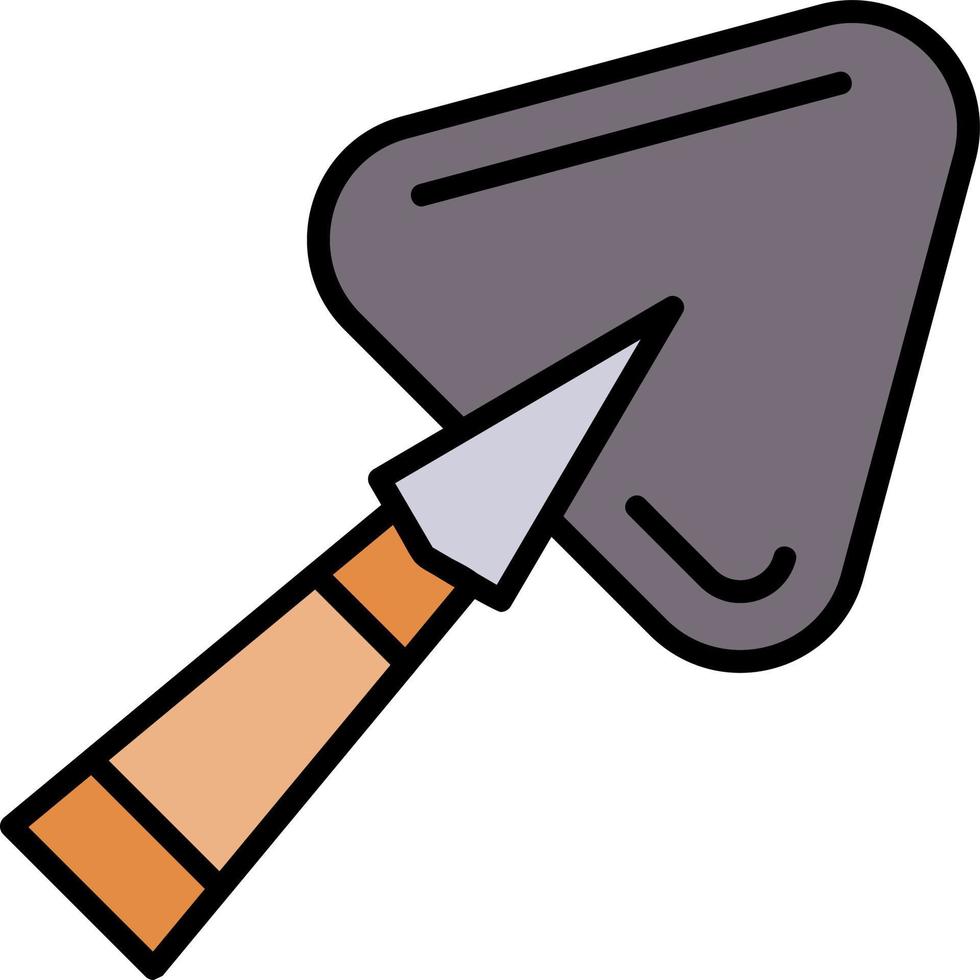 Trowel Creative Icon Design vector