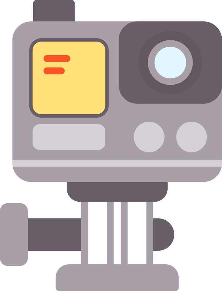 Action Camera Creative Icon Design vector