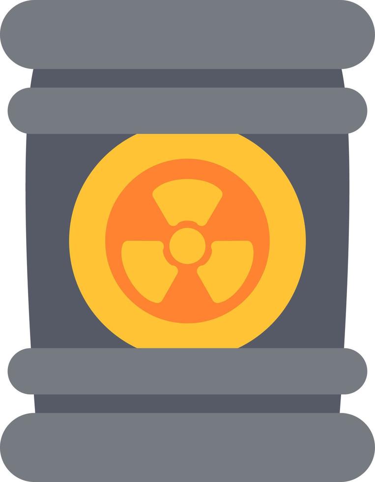 diseño de icono creativo nuclear vector