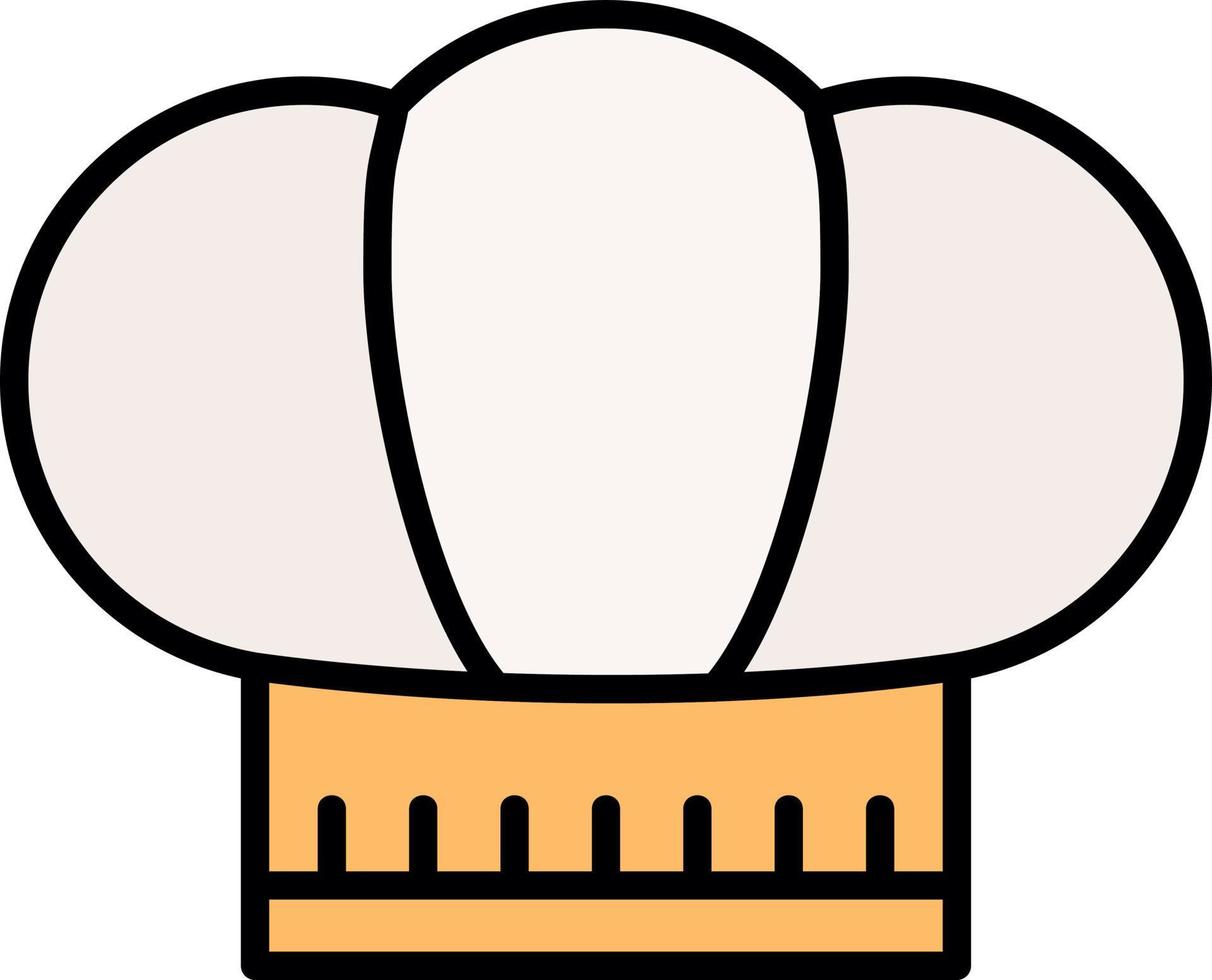 diseño de icono creativo de sombrero de chef vector