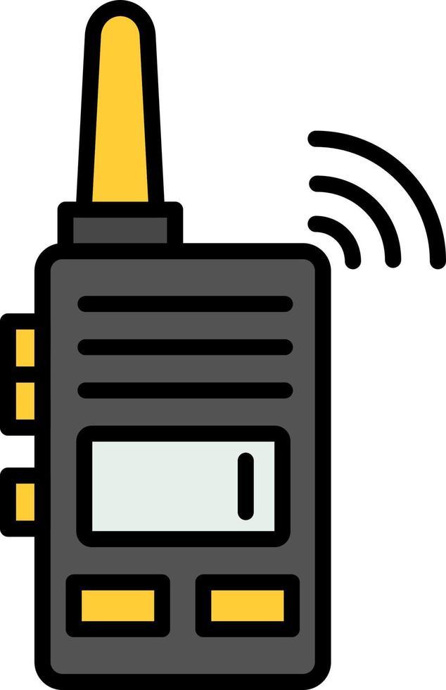 Walkie Talkie Creative Icon Design vector