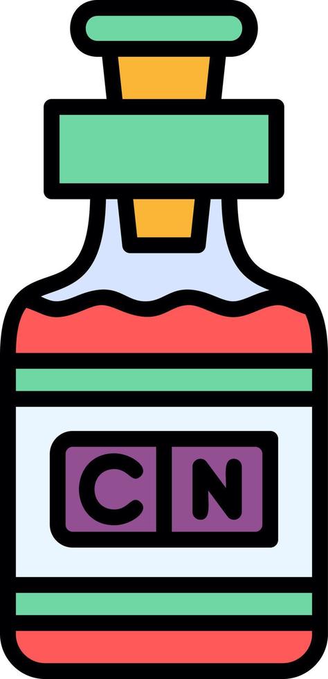 Cyanide Creative Icon Design vector