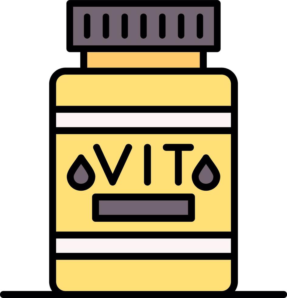 Vitamin Creative Icon Design vector