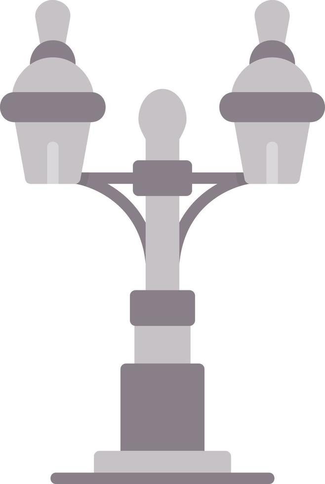 Street Lamp Creative Icon Design vector