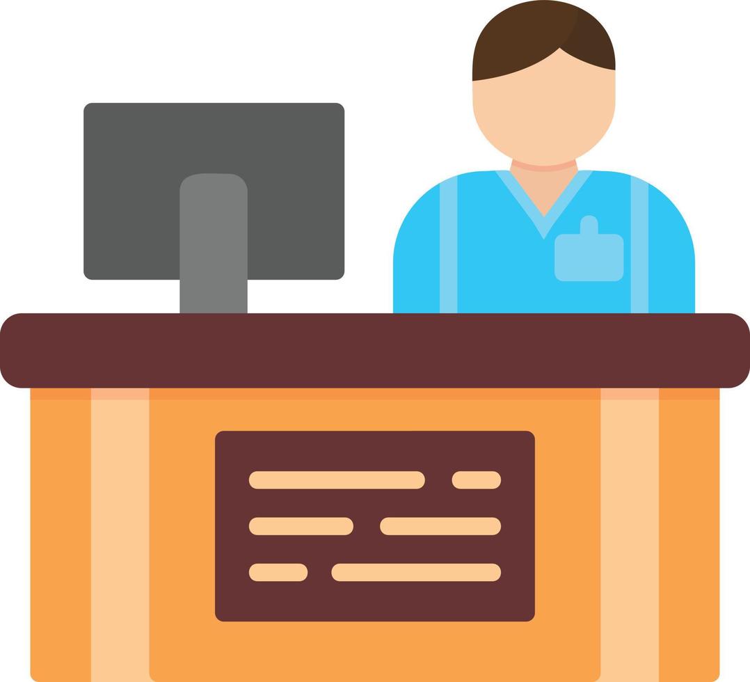 Cashier Creative Icon Design vector