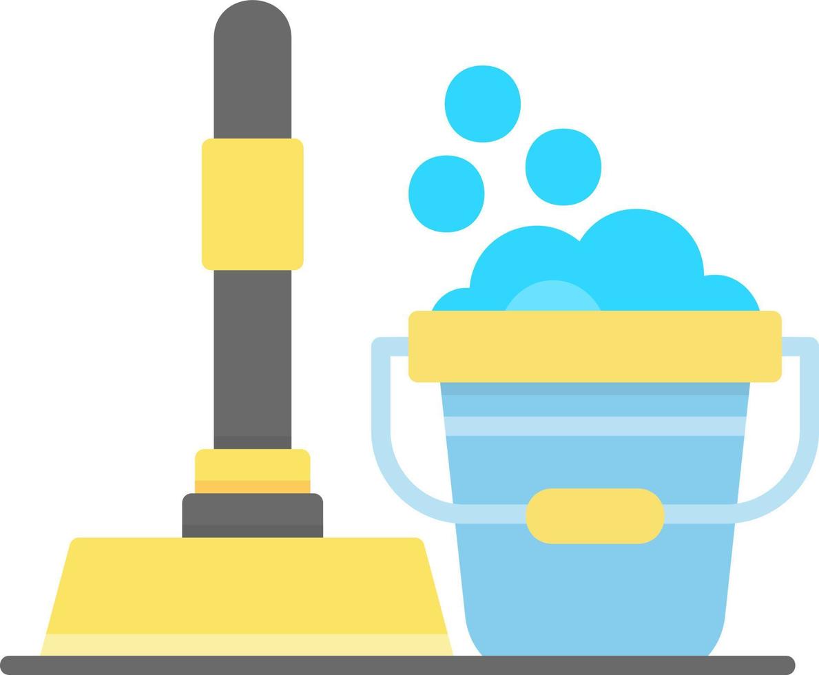 Floor Cleaner Creative Icon Design vector