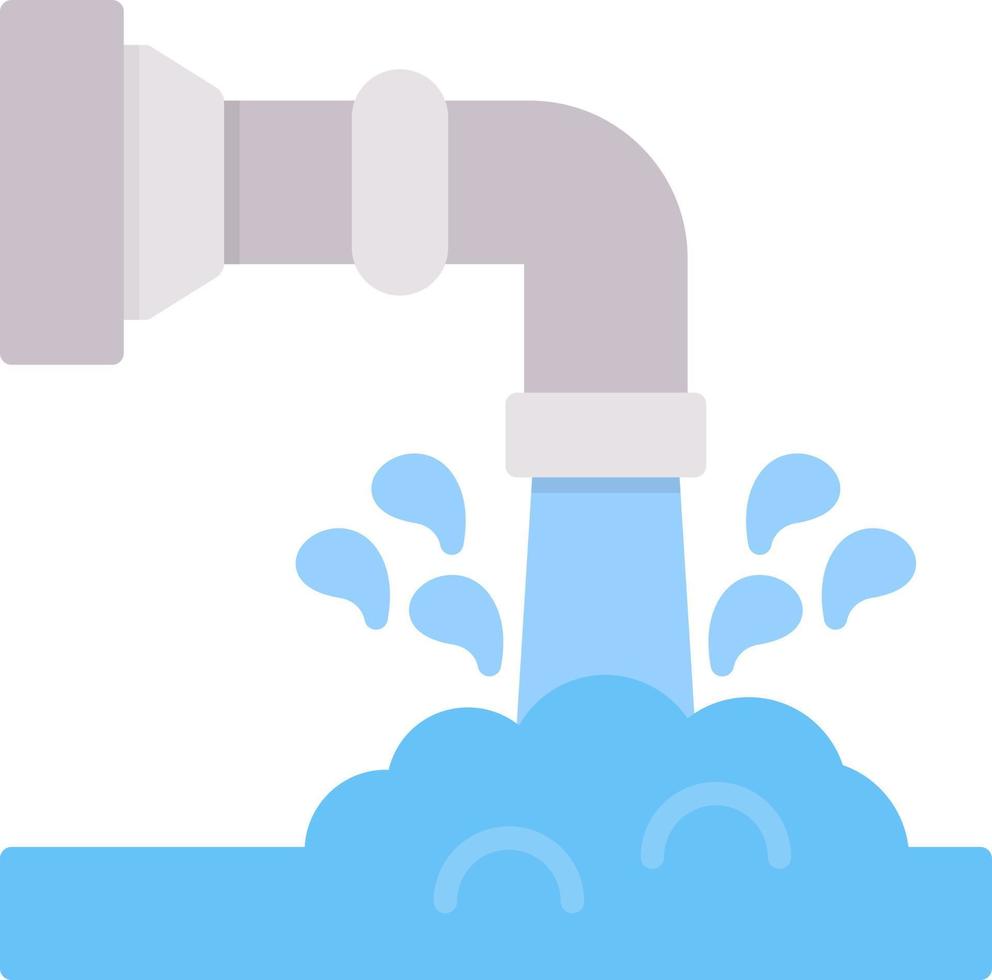 diseño de icono creativo de aguas residuales vector