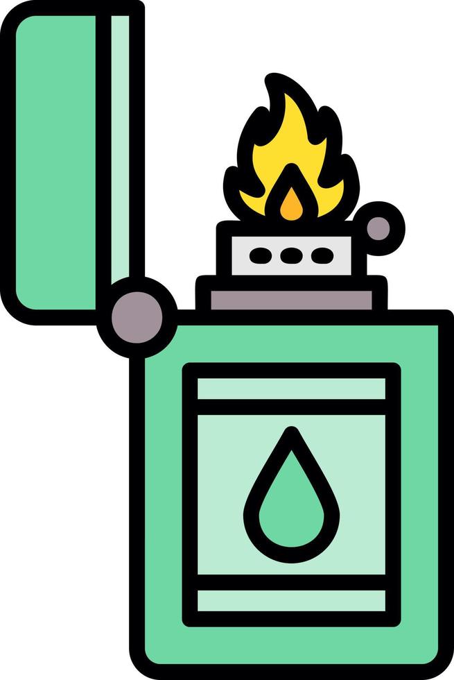 Lighter Creative Icon Design vector