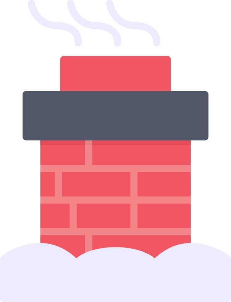 Chimney Top Creative Icon Design vector