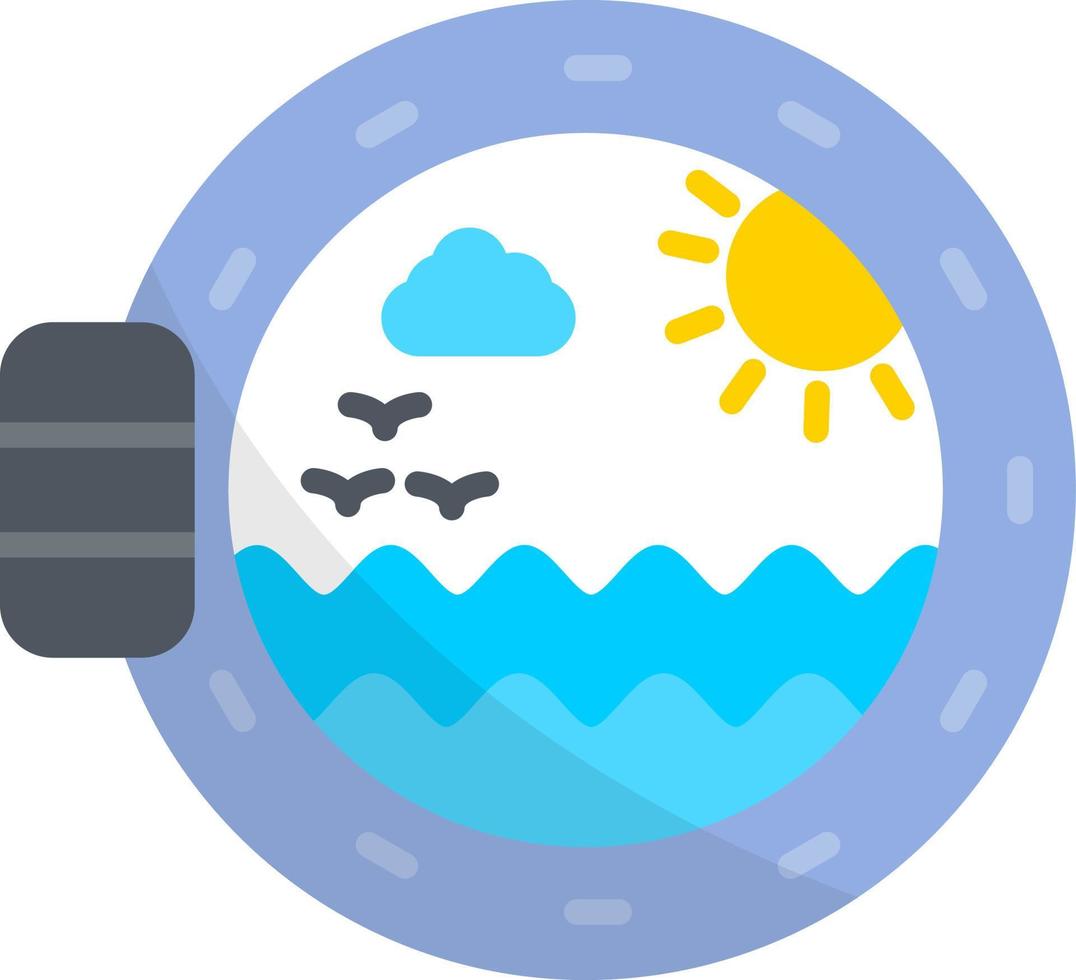 Porthole Creative Icon Design vector