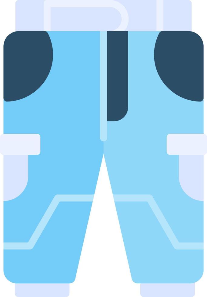 diseño de icono creativo de pantalón de esquí vector