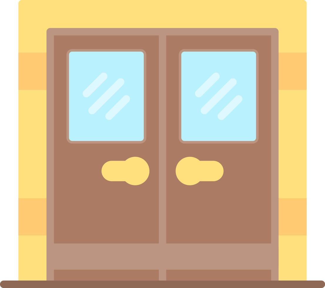 Door Creative Icon Design vector