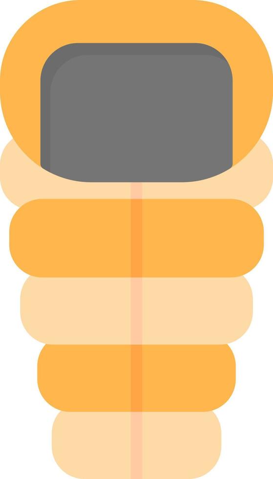 Sleeping Bag Creative Icon Design vector