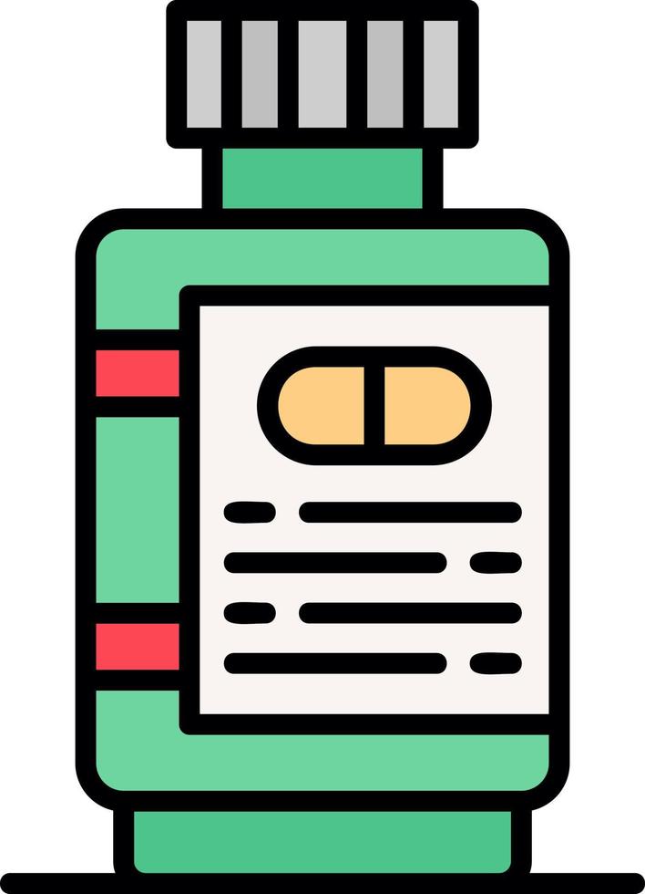 Pills Creative Icon Design vector