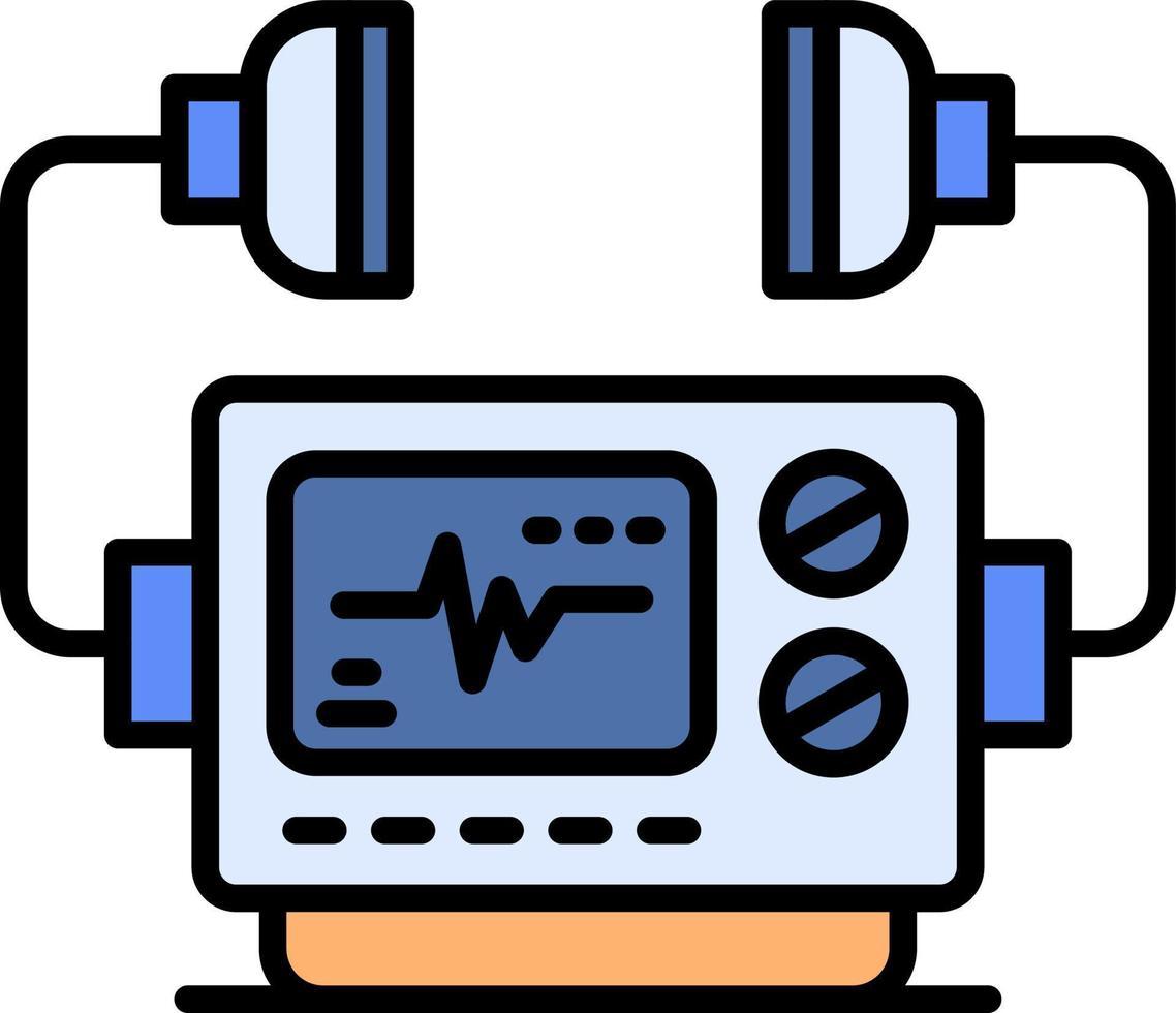 Defribillator Creative Icon Design vector