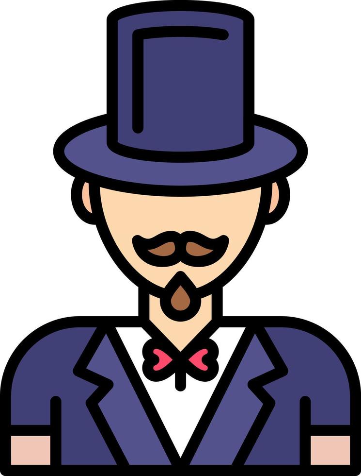 Magician Creative Icon Design vector