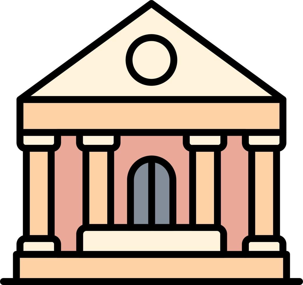 Museum Creative Icon Design vector