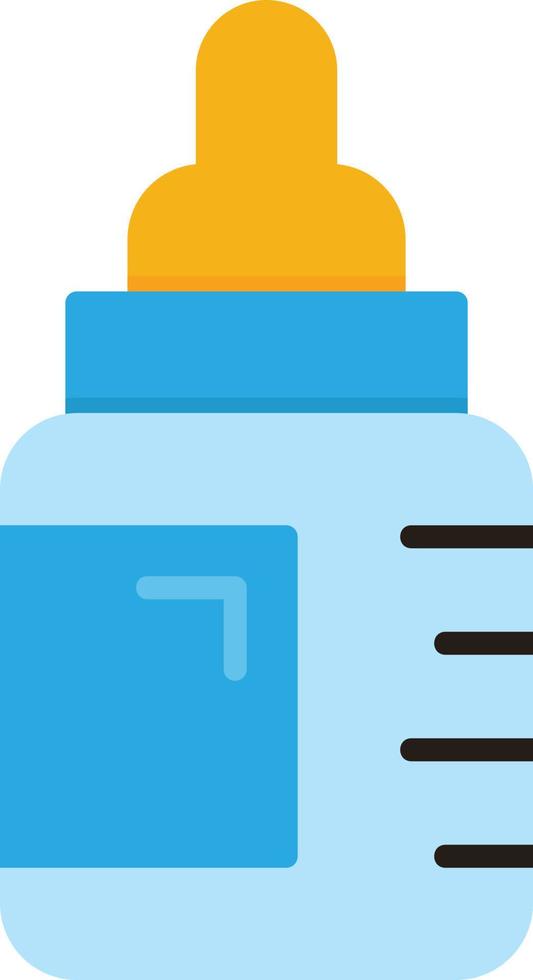 Feeding Bottle Creative Icon Design vector