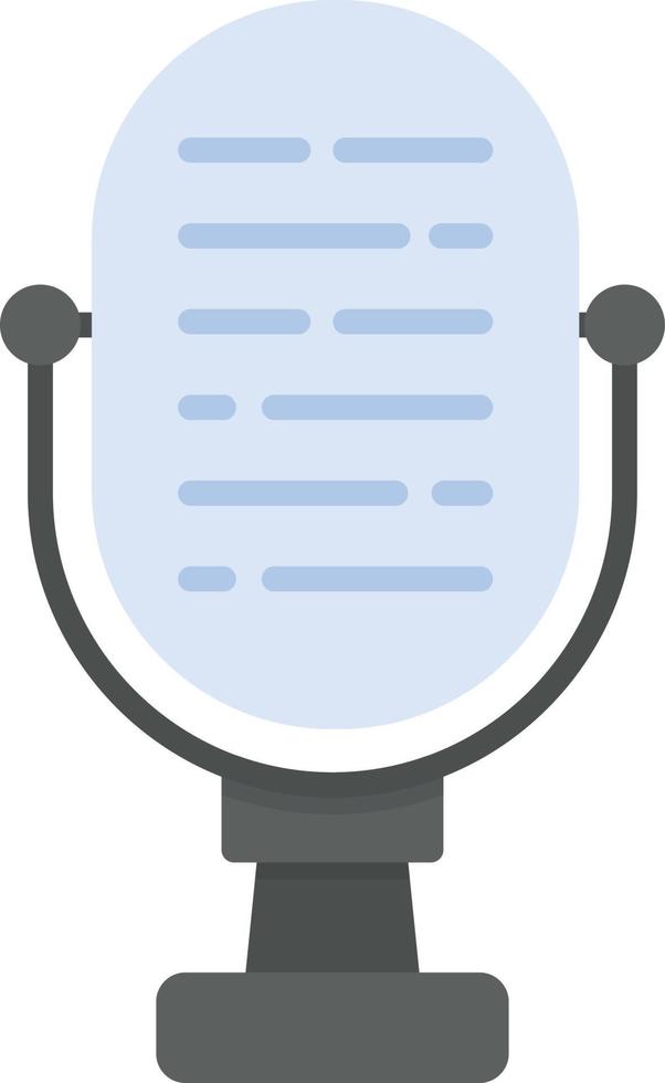 Microphone Creative Icon Design vector