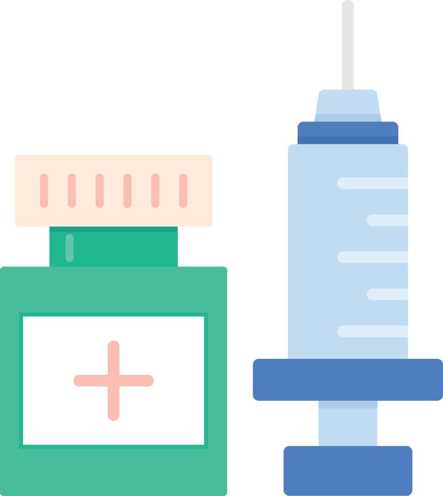 Vaccination Creative Icon Design vector
