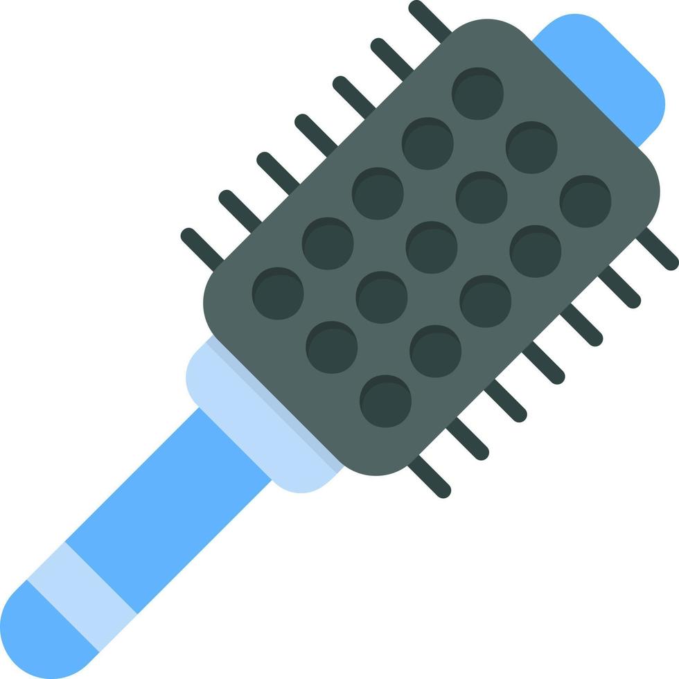 Hair Brush Creative Icon Design vector