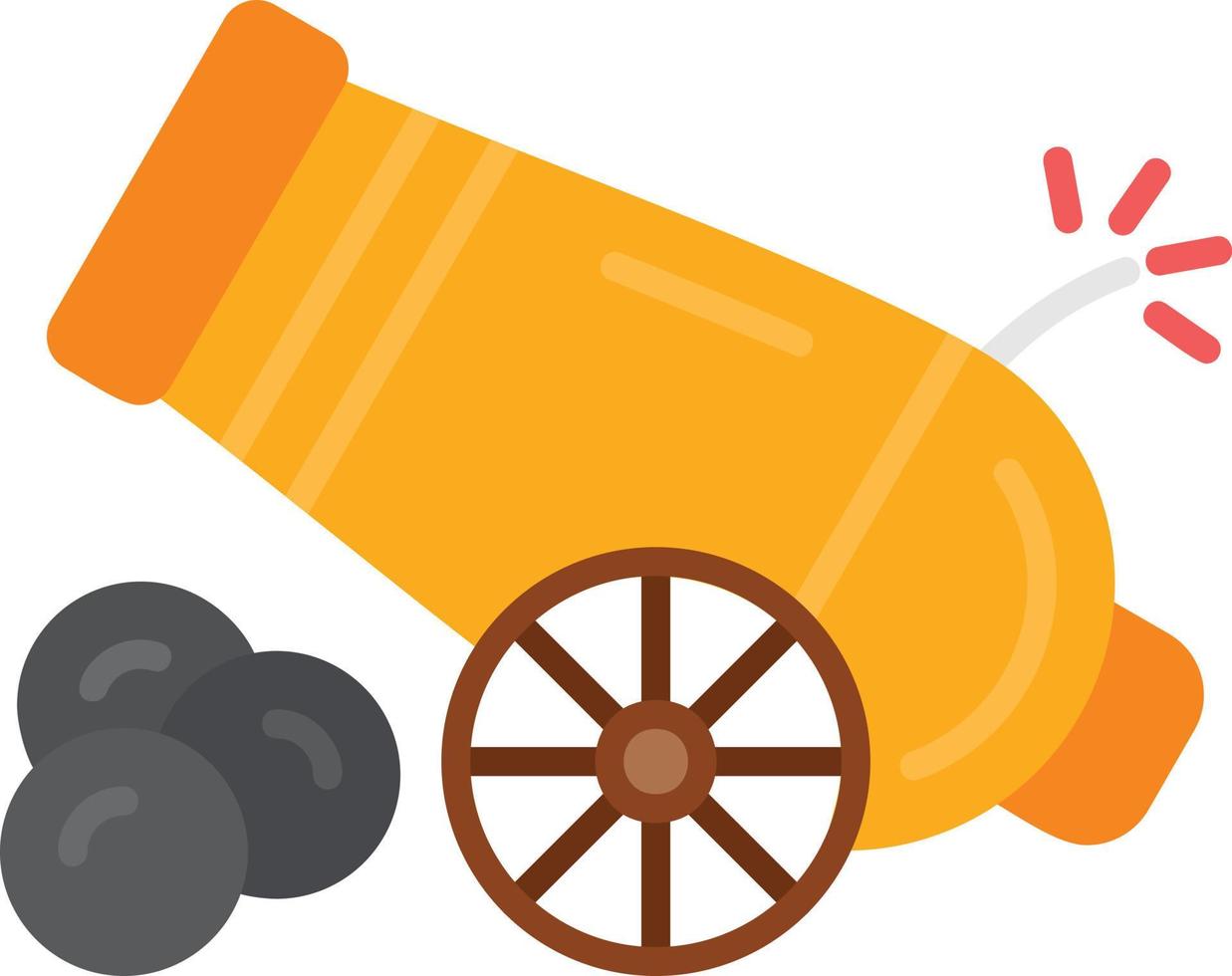 Cannon Creative Icon Design vector