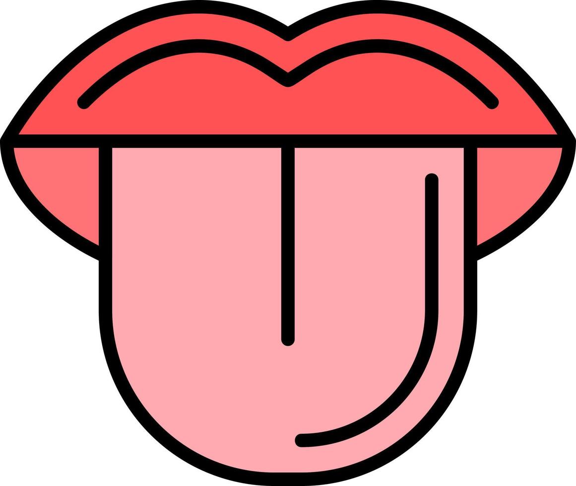 Tongue Creative Icon Design vector