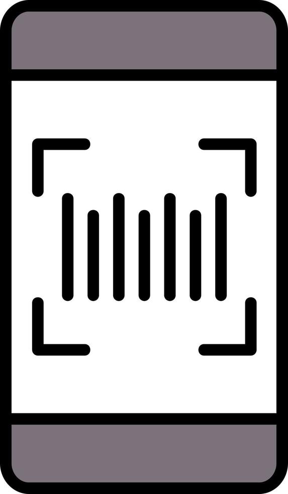 Barcode Creative Icon Design vector