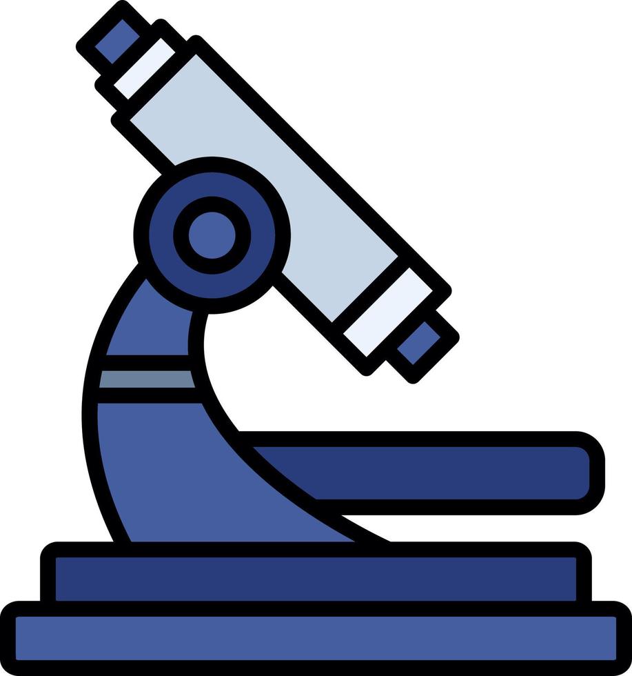 Microscope Creative Icon Design vector