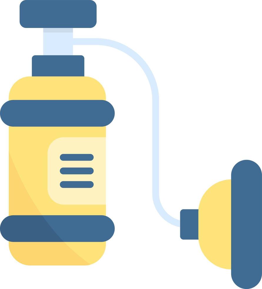 Oxygen Tank Creative Icon Design vector
