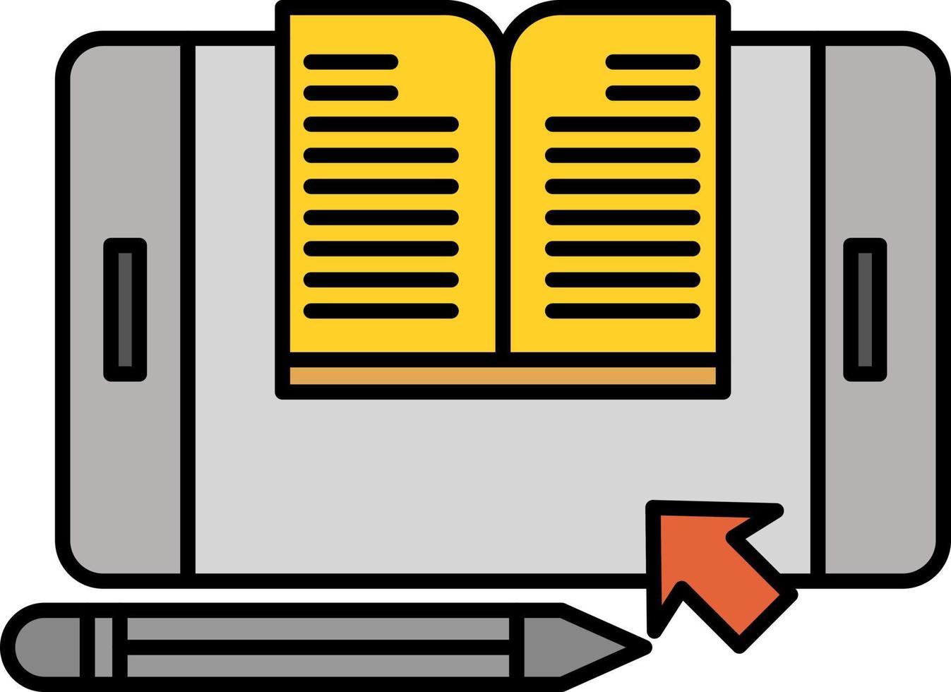 Application File Smartphone Tablet Transfer  Flat Color Icon Vector icon banner Template